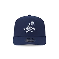 Casquette camionneur extensible à bouton-pression 9SEVENTY bleu marine des Cowboys de Dallas New Era pour homme