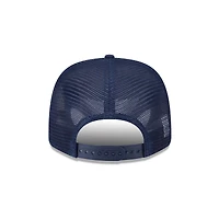 Casquette camionneur extensible à bouton-pression 9SEVENTY bleu marine des Cowboys de Dallas New Era pour homme