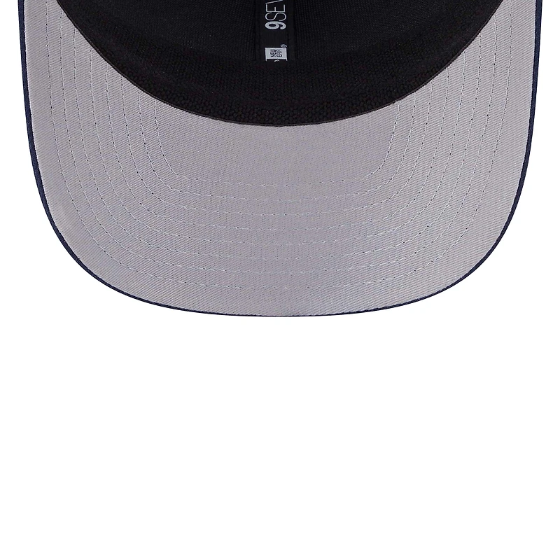 Casquette camionneur extensible à bouton-pression 9SEVENTY bleu marine des Cowboys de Dallas New Era pour homme