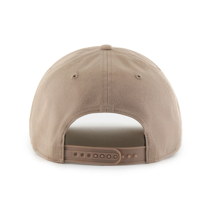 Men's '47 Brown Dallas Cowboys Foundational Relaxed Hitch Adjustable Hat