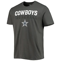 T-shirt Super Rival des Dallas Cowboys anthracite '47 pour homme