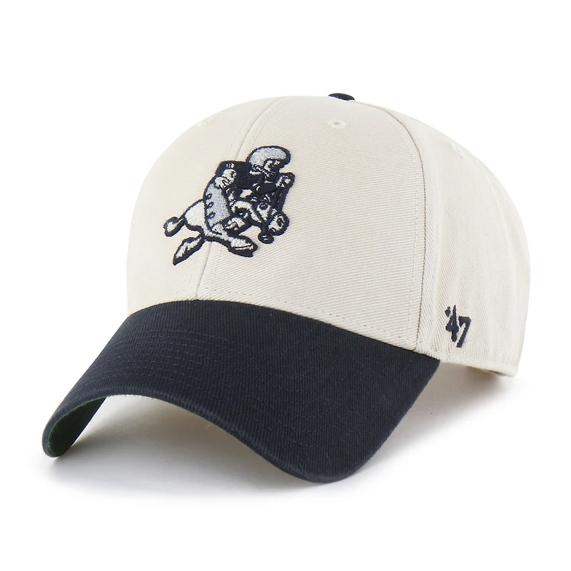Casquette ajustable structurée Fairfield MVP des Cowboys de Dallas, couleur crème, pour homme, modèle 1947