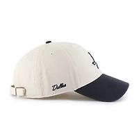 Casquette ajustable structurée Fairfield MVP des Cowboys de Dallas, couleur crème, pour homme, modèle 1947
