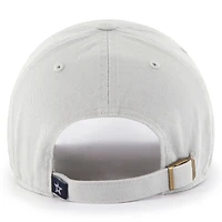 Men's '47 Gray Dallas Cowboys Clean Up Adjustable Hat