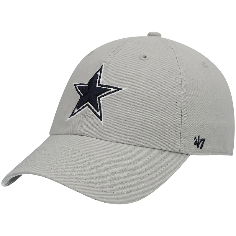 Men's '47 White Dallas Cowboys Clean Up Primary Adjustable Hat