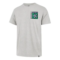 Men's '47  Heather Gray Dallas Cowboys Chrome Plate Franklin T-Shirt