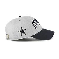 Casquette ajustable Standish MVP 47 gris chiné pour homme des Cowboys de Dallas