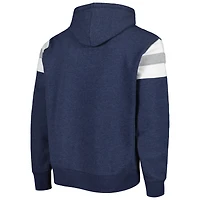 Sweat à capuche Premier Nico des Dallas Cowboys '47 Heathered Heather Navy pour hommes