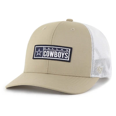 Casquette ajustable kaki Dallas Cowboys Acapulco brrr° Trucker pour homme, modèle 47