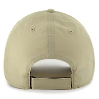 Men's '47 Khaki Dallas Cowboys Clean Up brrr° Adjustable Hat