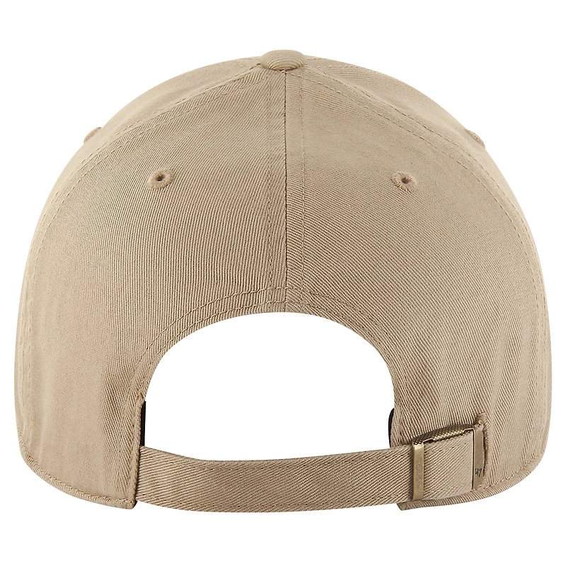 Men's '47 Khaki Dallas Cowboys Powell MVP Adjustable Hat