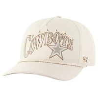 Casquette ajustable en corde ondulée Dallas Cowboys '47 Natural pour homme