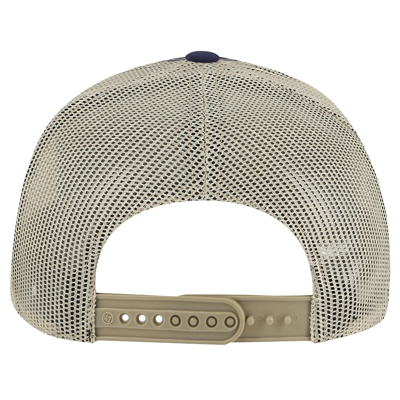 Men's '47 Navy/Natural Dallas Cowboys Campscape Trucker Adjustable Hat