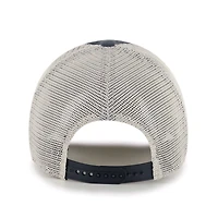 Men's '47 Navy/Natural Dallas Cowboys  Five Point Trucker Clean Up Adjustable Hat