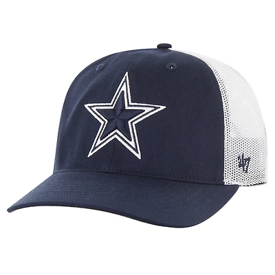 Men's '47 Navy/White Dallas Cowboys Trucker Adjustable Hat