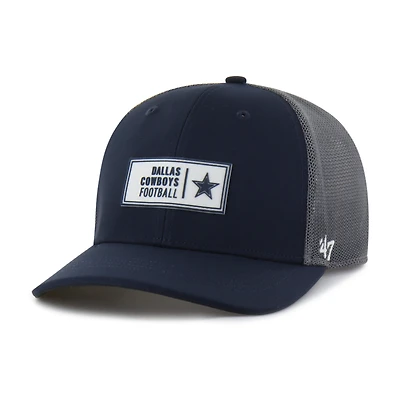 Men's '47 Navy Dallas Cowboys Cypher Adjustable Trucker Hat