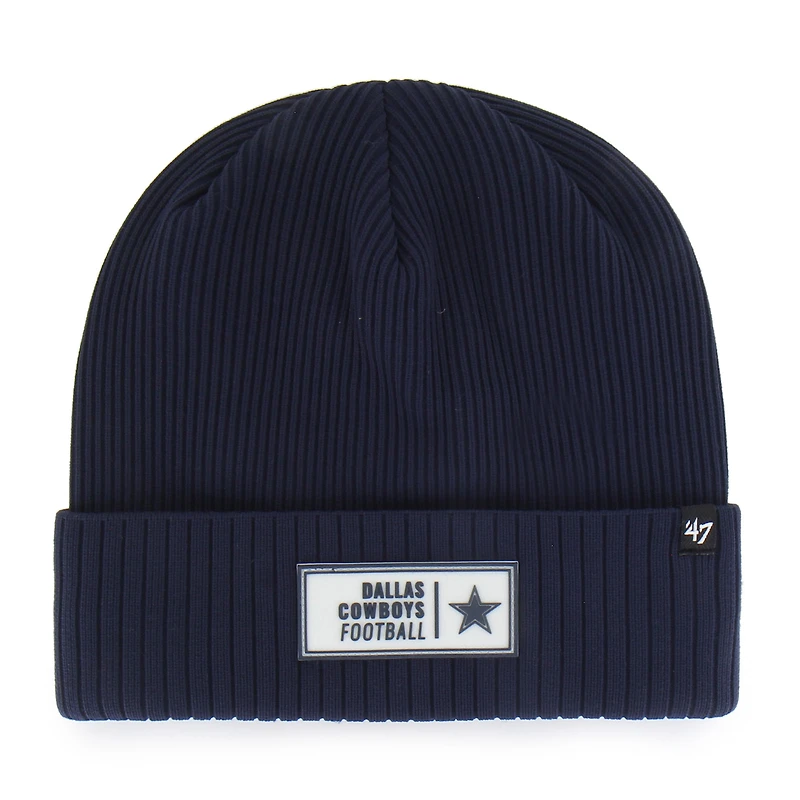 Men's '47 Navy Dallas Cowboys Cypher Cuffed Knit Hat