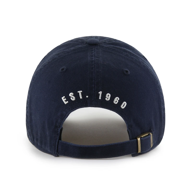 Men's '47  Navy Dallas Cowboys Helmet Clean-Up Adjustable Hat