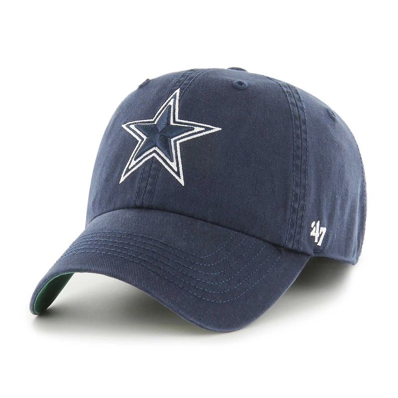 Men's '47 Navy Dallas Cowboys Sure Shot Franchise Fitted Hat