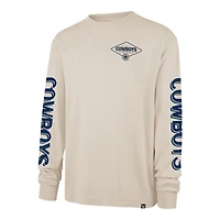 T-shirt à manches longues Cairn Ravine Foundation '47 Tan des Cowboys de Dallas pour homme