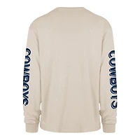 T-shirt à manches longues Cairn Ravine Foundation '47 Tan des Cowboys de Dallas pour homme
