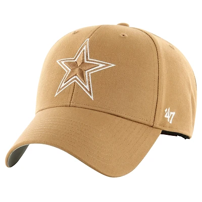 Casquette réglable '47 Tan Dallas Cowboys MVP Camel pour hommes