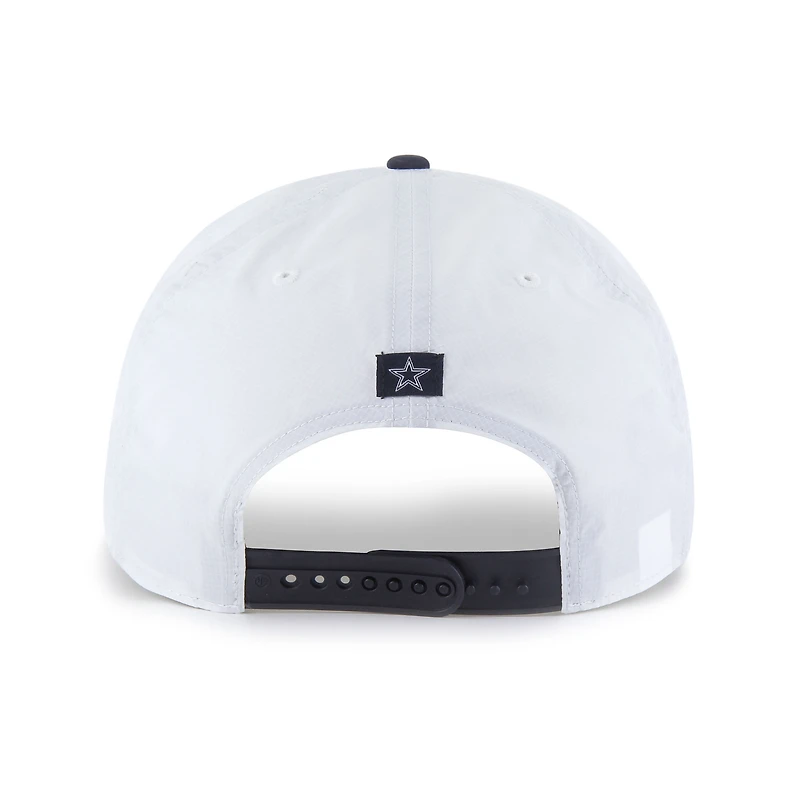 Men's '47  White/Navy Dallas Cowboys Suburbia Hitch Two-Tone Adjustable Hat