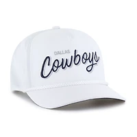 Casquette ajustable blanche Dallas Cowboys Brrr Fairway Hitch pour homme, modèle 1947