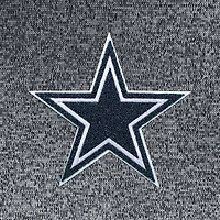 Men's Antigua Charcoal Dallas Cowboys Absolute Chenille Pullover Hoodie