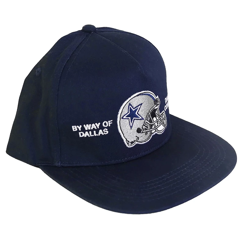 Men's By Way of Dallas  Navy Dallas Cowboys Snapback Hat