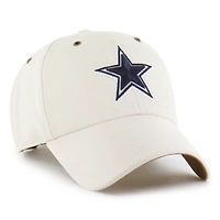 Men's Carhartt x '47 Natural Dallas Cowboys Undyed Clean Up Adjustable Hat