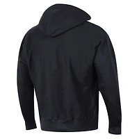 Men's Champion Black Dallas Cowboys Tonal Reverse Weave Fleece Hoodie