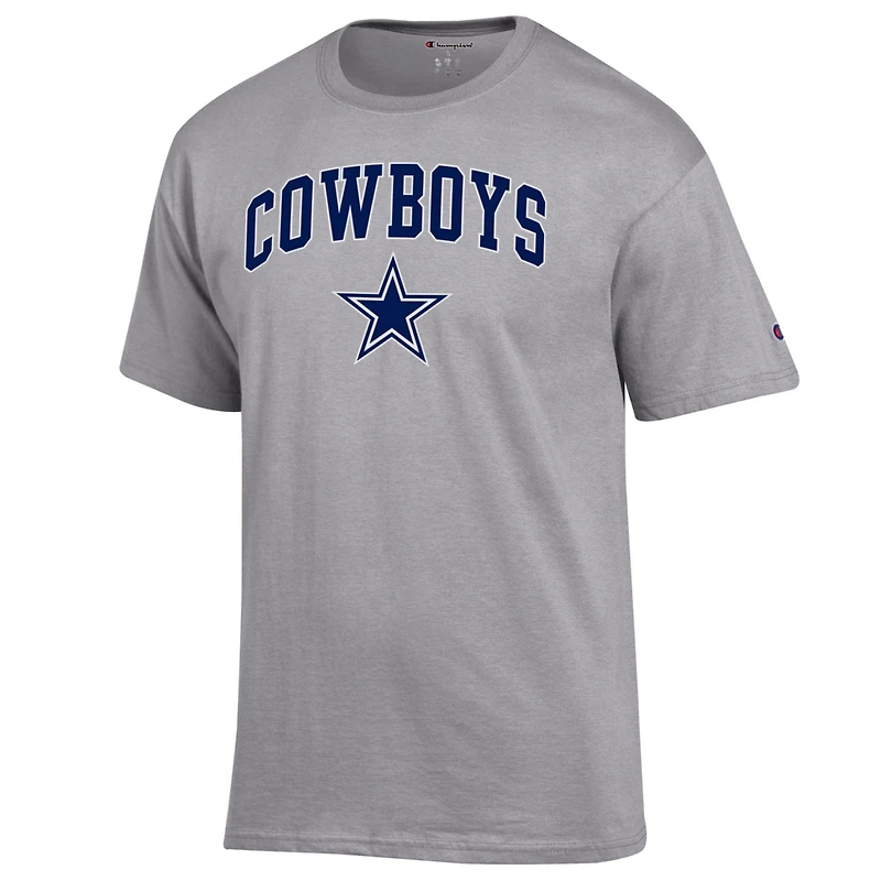 T-shirt Champion gris Dallas Cowboys pour homme