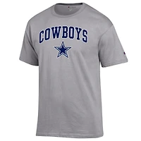 T-shirt Champion gris Dallas Cowboys pour homme