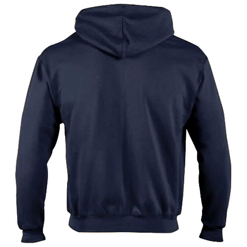 Men's Champion  Navy Dallas Cowboys Powerblend Fleece Full-Zip Hoodie