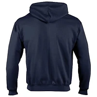 Men's Champion  Navy Dallas Cowboys Powerblend Fleece Full-Zip Hoodie