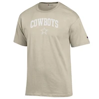 T-shirt Champion Dallas Cowboys pour homme, couleur avoine