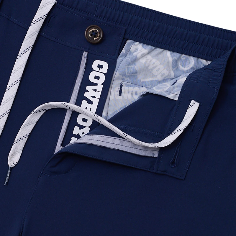 Men's Chubbies  Navy Dallas Cowboys Everywear Shorts