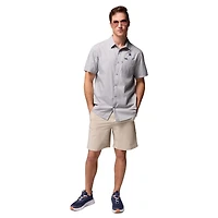 Men's Columbia  Gray Dallas Cowboys Slack Tide Camp Button-Up Shirt