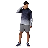 Men's Columbia  Navy Dallas Cowboys Super Terminal Tackle Hoodie