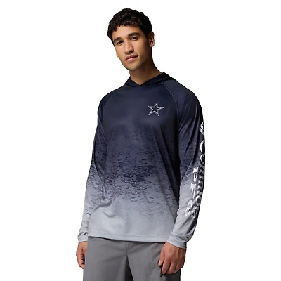 Sweat à capuche Columbia bleu marine Dallas Cowboys Super Terminal Tackle pour homme