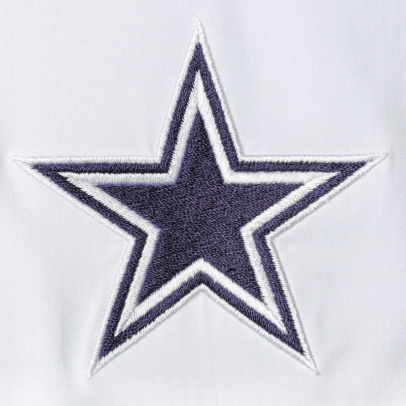 Men's Columbia White Dallas Cowboys Tamiami Omni-Shade Button-Down Shirt