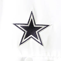 Men's Columbia White Dallas Cowboys Tamiami Omni-Shade Button-Down Short Sleeve Shirt