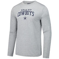Men's Concepts Sport Dallas Cowboys Petition Long Sleeve Top & Pants Sleep Set