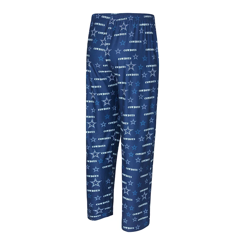 Pantalon Concepts Sport bleu marine à imprimé mosaïque des Cowboys de Dallas pour homme