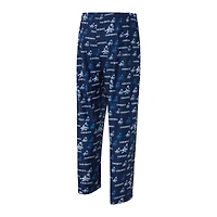 Men's Concepts Sport Navy Dallas Cowboys Retro Mosaic Allover Print Knit Pants