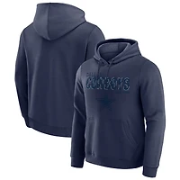 Sweat à capuche pour homme Darius Rucker Collection by Fanatics, bleu marine chiné, des Cowboys de Dallas