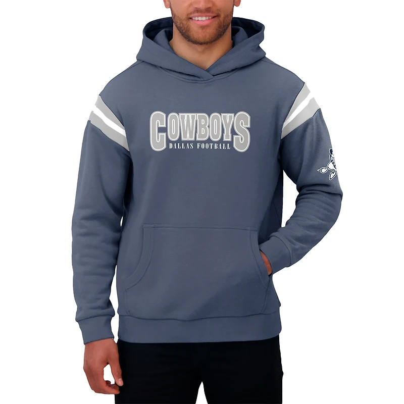 Sweat à capuche rétro Dallas Cowboys bleu marine pour homme de la collection Darius Rucker Fanatics
