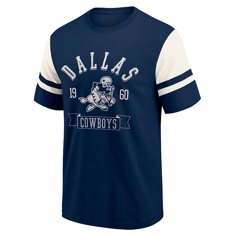 Men's Darius Rucker Collection by Fanatics  Navy Dallas Cowboys Throwback T-Shirt