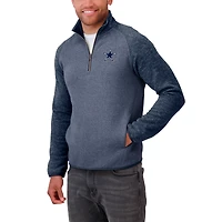 Veste zippée ton sur Dallas Cowboys pour homme de la collection Darius Rucker Fanatics, bleu marine